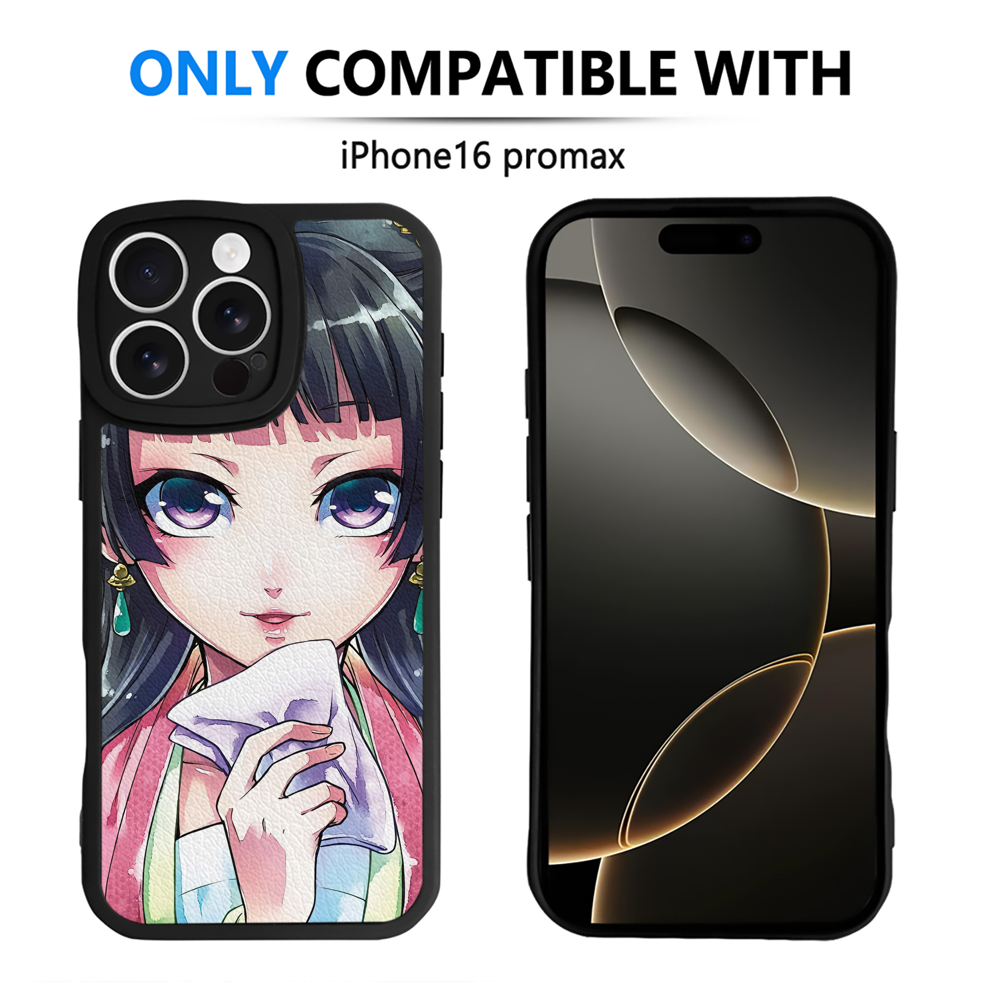 薬屋のひとりごと The Apothecary Diaries 【iPhone 16シリーズ対応】シリコンスマホケース（レザー調） 材質：シリコン